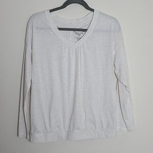 Sonoma cream long sleeve shirt